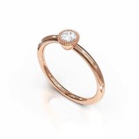 Anneau Golay Femme in Or rosé Diamante 0.18 Ct GASL04DIO3 - GASL04DIO3